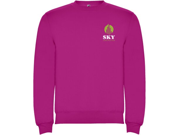 Sudadera cuello redondo unisex Clásica Roly personalizable detalle 101