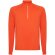 Sudadera técnica hombre Estambul con media cremallera Roly Naranja fuego
