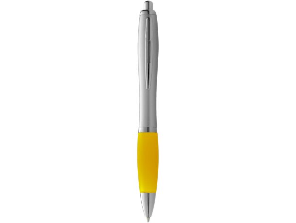Bolígrafo con grip de colores para empresas