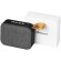Altavoz Bluetooth Fashion con rejilla de tela tejida Gris