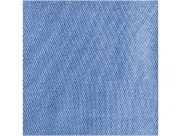 Polo de mujer en manga corta tejido mixto Azul claro detalle 10