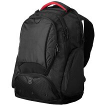 Mochila para portátil de 17 de diseño personalizada negro intenso Mochila para portátil de 17 de diseño personalizada negro intenso