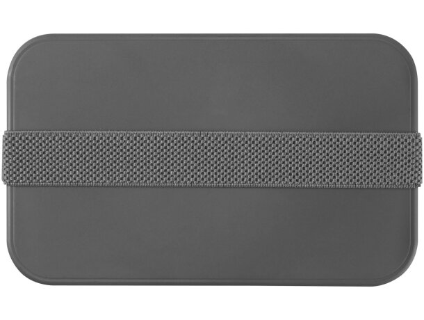 Fiambrera MIYO 700ml con banda PET reciclado Gris/gris detalle 14