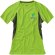 Camiseta técnica Quebec de manga corta blanca detalles de color de mujer Verde manzana/antracita detalle 12