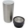 Vaso térmico Camden 350 ml acero inoxidable reciclado Plateado detalle 11