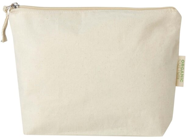 Bolsa de aseo pequeña Odisha algodón orgánico certificado OCS Natural detalle 2