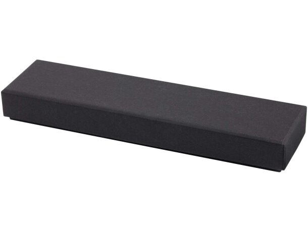 Bolígrafo Beatriz de latón reciclado con caja de regalo Burdeos detalle 11