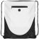 Mochila con cuerdas con lateral de rejilla personalizada blanca