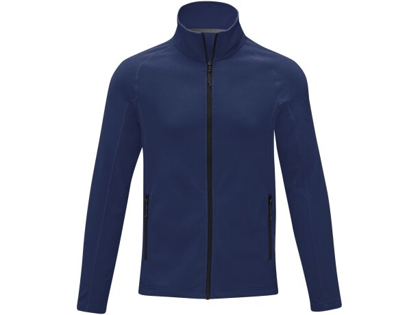 Chaqueta polar para hombre Zelus con cremallera reversible Azul marino detalle 26
