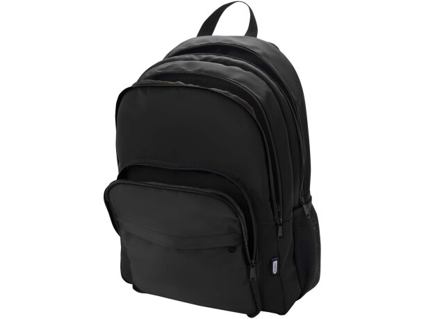 Mochila portátil 15 pulgadas Trend Plus con certificado GRS Negro intenso detalle 5