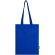 Bolsa tote 7L algodón reciclado certificado GRS Peru Blend Azul real detalle 24