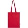 Bolsa tote 7L algodón reciclado certificado GRS Peru Blend Rojo detalle 20