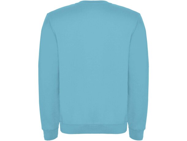 Sudadera cuello redondo infantil Roly Clasica 280 g/m² Azul turquesa detalle 20