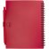 Juego libreta tapa blanda y bolígrafo reciclado Niove Rojo detalle 7