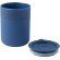 Vaso de cerámica Java 330ml con tapa antiderrames Azul detalle 18