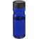 H2O Active® Eco Base Bidón deportivo con tapa de rosca de 650 ml Azul/negro intenso