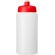 Baseline® Plus Bidón deportivo con tapa de 500 ml con asa Transparente/rojo detalle 3