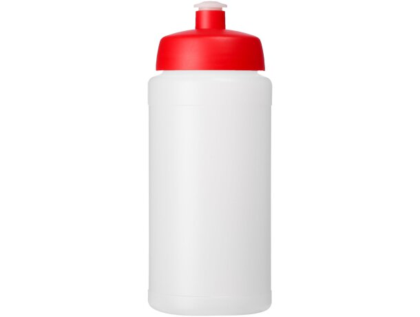 Baseline® Plus Bidón deportivo con tapa de 500 ml con asa Transparente/rojo detalle 2