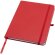 Libreta A5 Teak con tapa dura de tacto suave reciclado Rojo