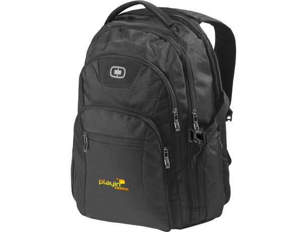 Mochila para portátil de poliester 17 pulgadas con logo