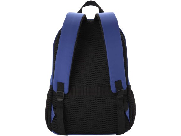 Mochila portátil 15 pulgadas Trend Plus con certificado GRS Azul real detalle 17