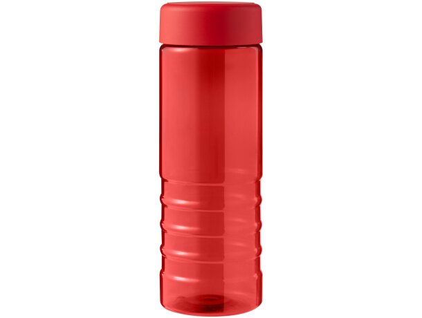 Bidón 750ml Eco Treble con tapa rosca plástico oceánico reciclado Rojo/rojo detalle 27
