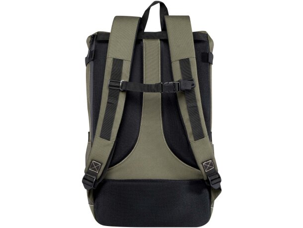 Mochila modular de material reciclado GRS Roam Verde detalle 8