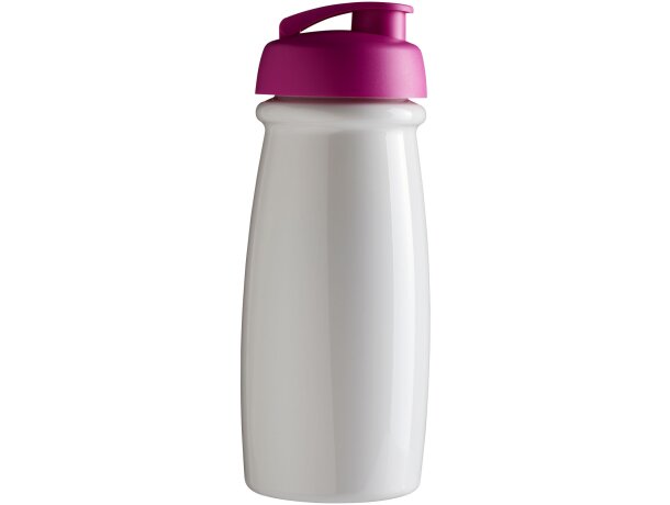 H2O Active® Pulse Bidón deportivo con Tapa Flip de 600 ml Blanco/rosa detalle 46