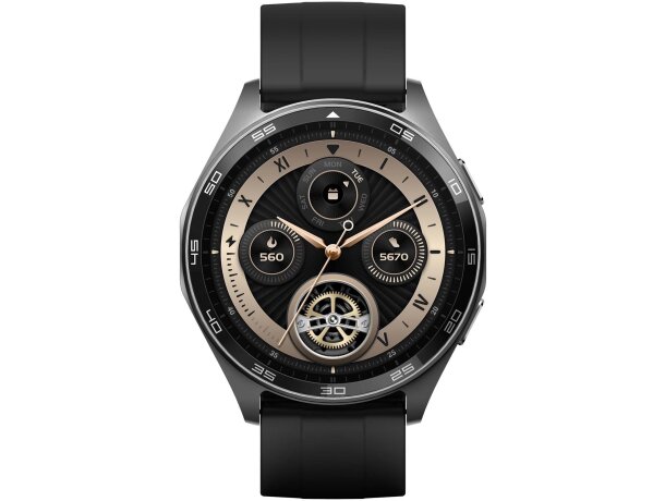 Reloj inteligente Prixton SWB33 con pantalla AMOLED y GPS Negro intenso detalle 2