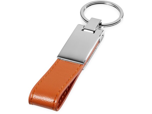 Llavero forma correa en estuche barato