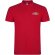 Polo de manga corta infantil Star Roly en punto piqué Rojo detalle 21