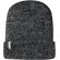 Gorro beanie reflectante Rigi con detalles de visibilidad Negro intenso detalle 2
