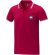 Polo de manga corta algodón BCI 200 g/m2 Elevate Life Rojo detalle 4