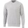 Sudadera de cuello redondo unisex Kruger Gris mezcla