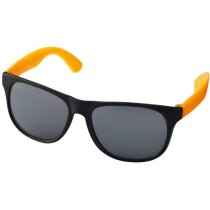 Gafas de sol de plástico protección uv 400 naranja neón personalizado
