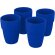 Set de regalo de 4 vasos apilables de 280 ml Staki Azul medio detalle 21
