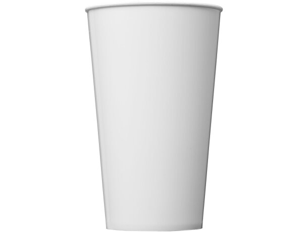 Vaso de plástico de 375 ml Arena Blanco detalle 20