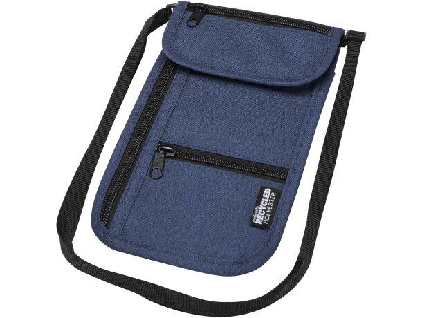 Bolsa de viaje reciclada certificada GRS Ross Gris mezcla detalle 15