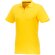 Polo de manga corta para mujer Helios Amarillo