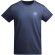 Camiseta manga corta infantil algodón orgánico Breda Roly Azul marino detalle 31