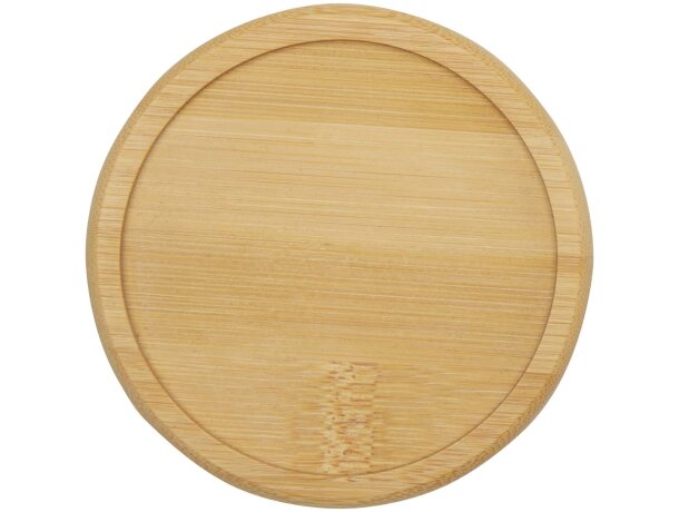 Set de regalo con libreta tapa dura A5 y bolígrafo Laura Negro intenso detalle 4