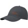 Gorra reciclada de 6 paneles GRS Trona Gris tormenta detalle 18