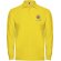Polo manga larga hombre Estrella Roly 100% algodón piqué Amarillo detalle 9