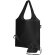 Bolsa Tote plegable en RPET Sabia Negro intenso