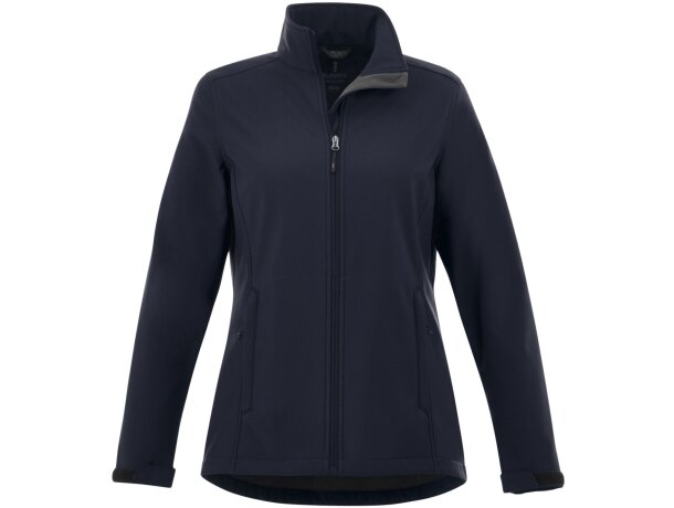 Chaqueta softshell de mujer Maxson impermeable transpirable Azul marino detalle 18