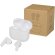 Auriculares True Wireless Bluetooth Altais plástico reciclado Blanco