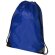 Mochila saco con cuerdas de poliéster 210d personalizada azul medio