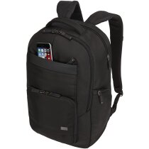 Mochila nylon negro con protección para portátil