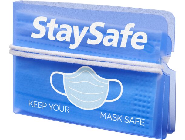 Neceser plegable para mascarillas Madden Azul transparente detalle 50