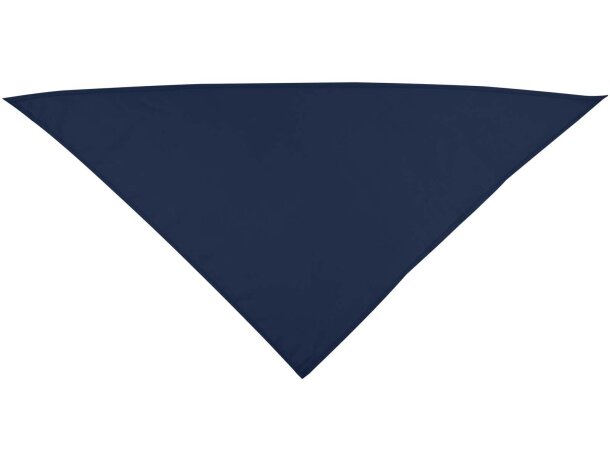 Pañuelo Heracles de poliéster reciclado con certificado GRS Azul marino detalle 11